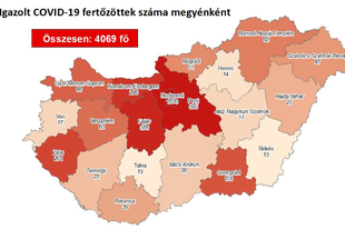 3-AN ELHUNYTAK, CSAK 5 ÚJ FERTŐZÖTTET TALÁLTAK! Mind, a központi régióban