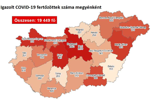 ENYHÜLÉS, DE RIASZTÓ: 633 ÚJ FERTŐZÖTT, 8 HALOTT! Pest megyében 45 új beteg