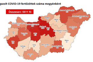 SZÁGULD A JÁRVÁNY: 132 ÚJ KORONAVÍRUSOS HIVATALOSAN! Tegnap nem hunyt el senki