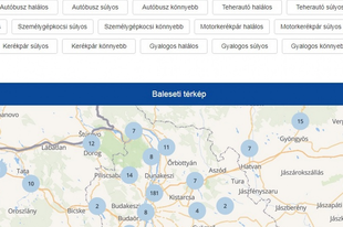 MELYIK A LEGVESZÉLYESEBB ÉRDI VÁROSRÉSZ VAGY ÚTSZAKASZ? Most hamar megtudhatja