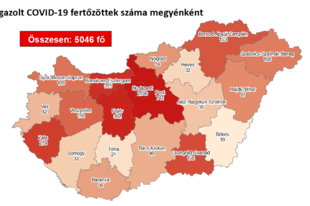 KORONAVÍRUS EMELKEDÉS: 44 ÚJ FERTŐZÖTT! Pest megyében 3 új beteg van
