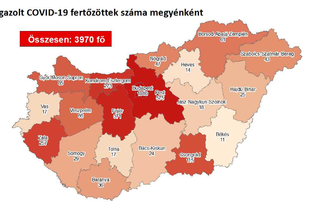 3 HALOTT ÉS 16 ÚJ BETEG A REGGELI STATISZTIKA! Nálunk 8 fő új fertőzött
