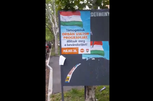 BESZARIAK A GYŐRI VANDÁLOK! Nem merték a Fideszes plakátokat letépkedni