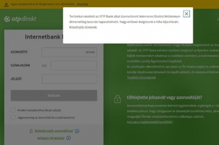 GOND VAN AZ OTP BANK RENDSZERÉVEL GYŐRBEN IS: alig lehet netbankról utalni