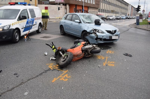 MÁR SOHA NEM LESZ VÉGE AZ ILYEN ESETEKNEK? NEM ADOTT ELSŐBBSÉGET GYŐRBEN: El is ütötte a vétlen motorost