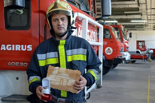 Kitüntették az életet mentő győri szabadnapos tűzoltót
