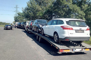 ÚJABB HORRORTRÉLEKET KAPCSOLTAK LE A GYŐRI ZSARUK AZ M1-ESEN: Nem semmi kocsik voltak