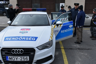 Egy álmot teljesítettek a győri rendőrök!