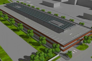 ÚJ HÁROMSZINTES PARKOLÓHÁZ ÉPÜL GYŐRBEN: Leginkább a kórház parkolási gondjait csökkentik vele