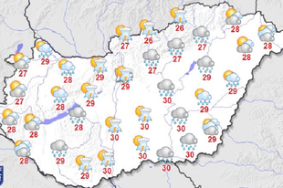 Hétágra süt a nap, vagy inkább zivatarra készüljünk? Menjünk kirándulni Mosonmagyaróváron, vagy akár távolabb? Erre számíthat az időjárás “Istenétől”! Na meg az allergiások!