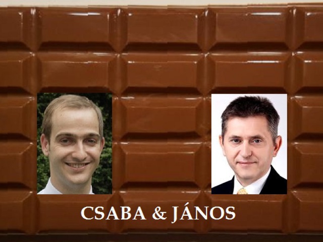 Schmidt és Bencsik-csokit Tatabányának!