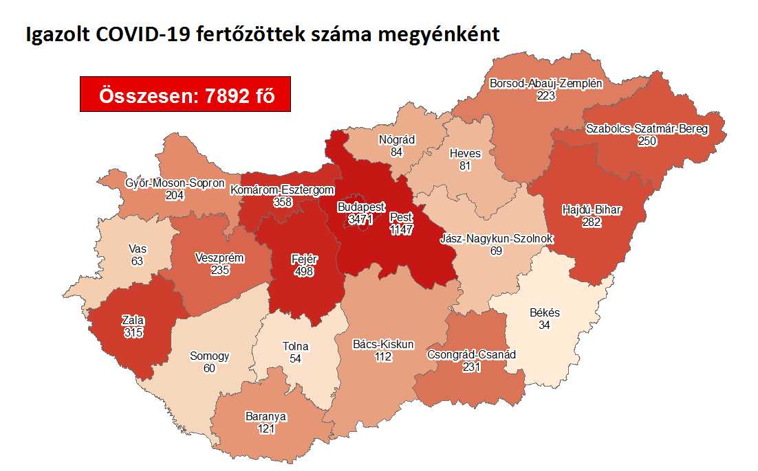 DURVUL A JÁRVÁNY: 510 ÚJ FERTŐZÖTT, 3 HALOTT! Tatabányán még nincs baj