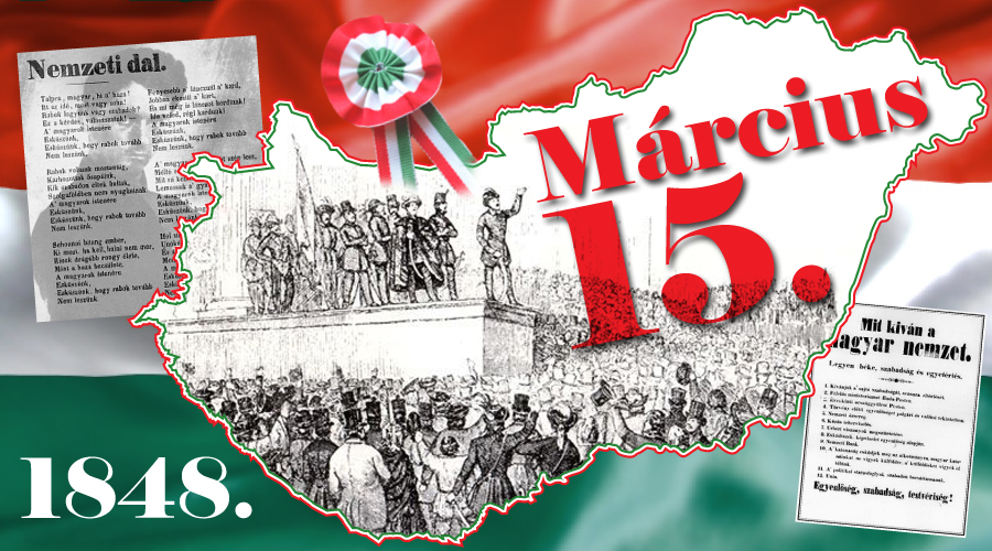 1848. MÁRCIUS 15.: A nap, mely minden korban a magyar szabadság szimbóluma maradt