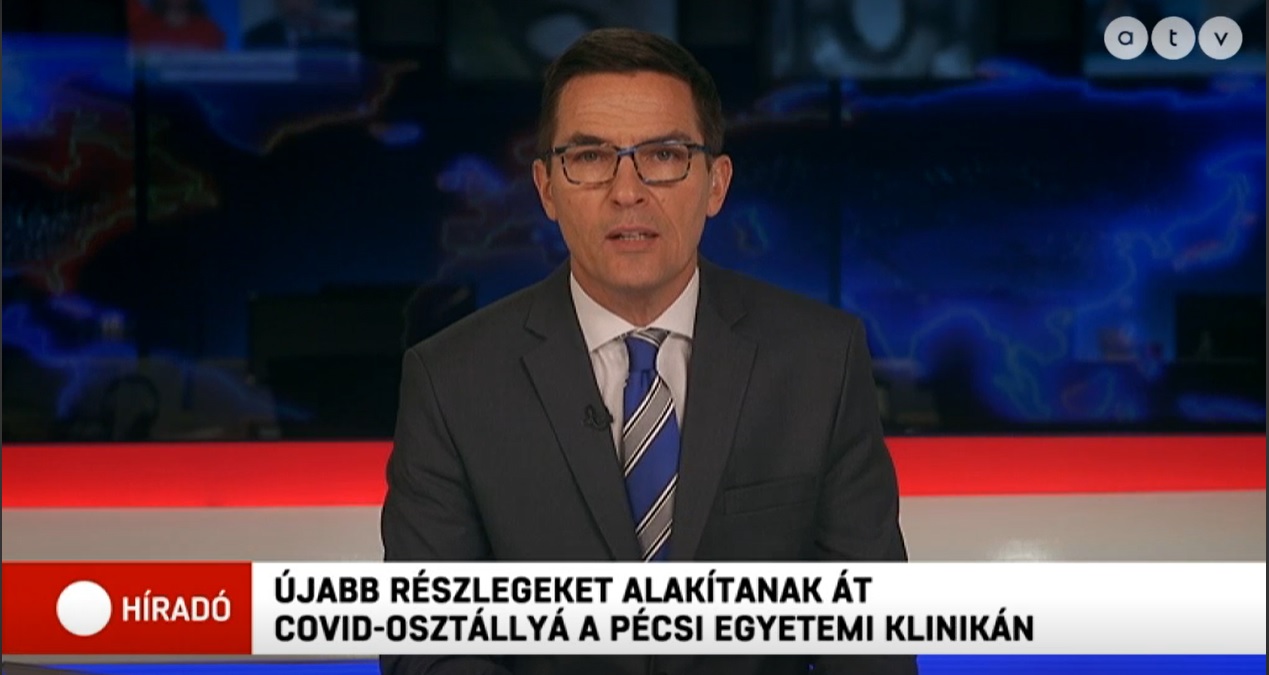 A PÉCSI EGYETEMI KLINIKÁN MÁR SÚLYOS A HELYZET: műtőket alakítanak át COVID osztállyá