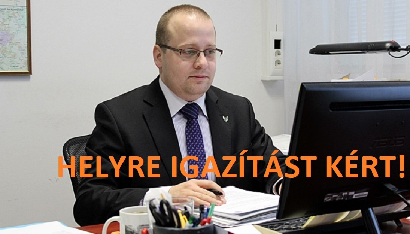 MÉLTÓZTATOTT TATABÁNYA JEGYZŐJE VÁLASZOLNI! Helyreigazítást kért a Fideszes emailcím kapcsán