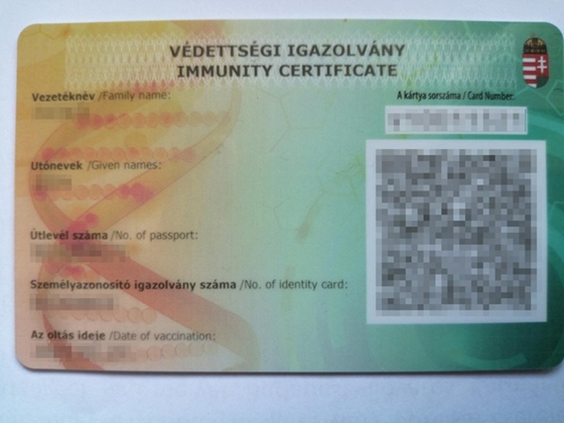 ELSŐ OLTÁS UTÁN IS KAPOD A VÉDETTSÉGI IGAZOLVÁNYT! Később derül ki, mi alól ad felmentést