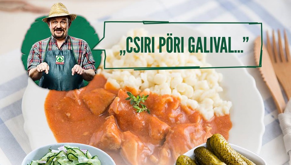 IDIÓTA SPAR-REKLÁM: Ön venne Tébányán csiri pörit galival és koviubival?