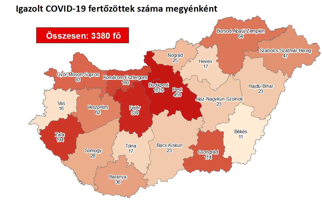 MÁRA 4-EL TÖBB KORONAVÍRUSOS TATABÁNYÁN ÉS KÖRNYÉKÉN! Most máshol durrant be