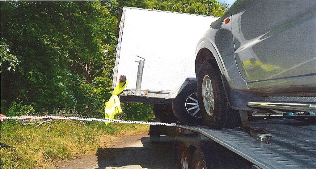 ELKÉPESZTŐ SZÁLLÍTMÁNYT FOGTAK TATABÁNYA UTÁN AZ M1-ESEN! Szerencse, hogy nem okozott balesetet
