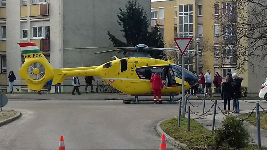 Olvasónk írt részleteket! Sajnos, a mentőhelikopter sem tudott már segíteni Tatabányán, a Mártírokon