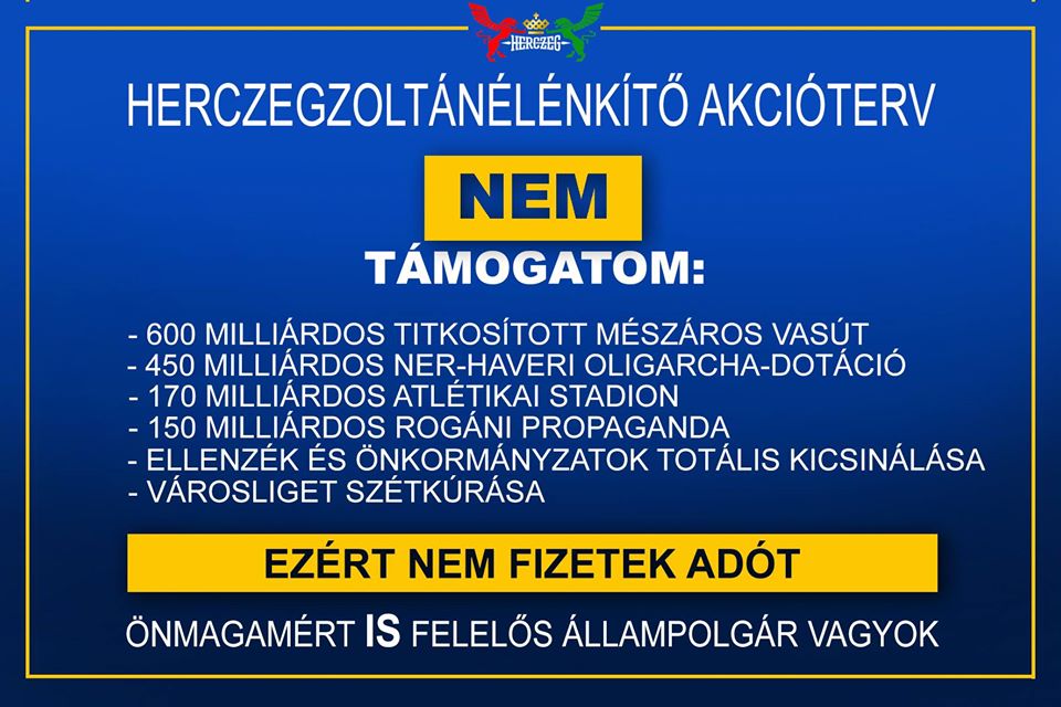 HÁNY TATABÁNYAINAK ÉLETBEVÁGÓ: ENNI VAGY ADÓZNI? Avagy mentsük a NER oligarchákat?