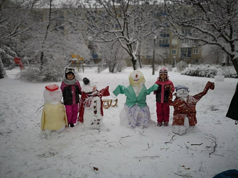 TATABÁNYA A HÓEMBEREK VÁROSA: Különleges hófazonok Sárberekben is!