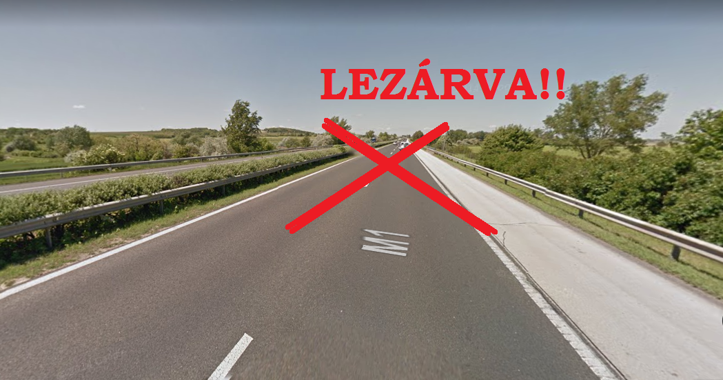 REGGELI K.O.!! Tatabányáról ma reggel egyelőre az M1-esen, dupla baleset miatt, ne induljanak Győr felé!