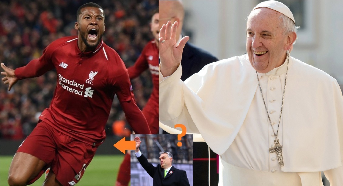 TATABÁNYAI KERESZTÉNYEK: Lélekben a pápával találkoztatok, vagy Orbánnal néztetek Madridban focidöntőt ?