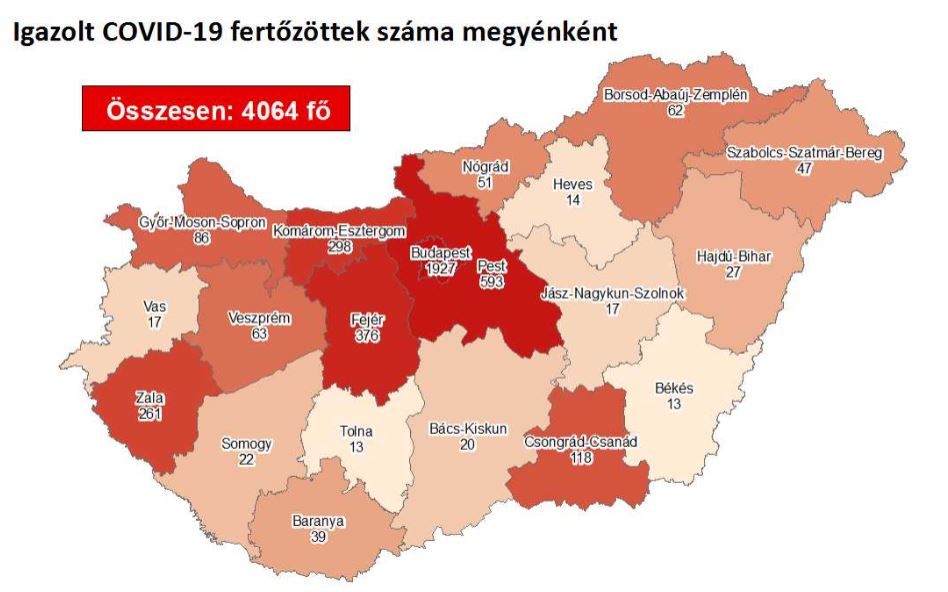 4-EN HALTAK MEG, KÖZTÜK EGY 43 ÉVES! 11 új koronavírusos, 3-an Tatabánya környékéről 