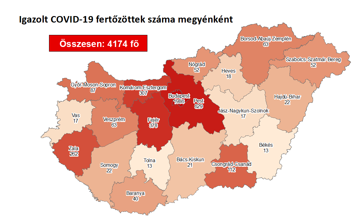 2 ÚJ FERTŐZÖTT, 1 HALOTT A KORONAVÍRUSBAN! Több, mint 80 százalék a túlélési arány