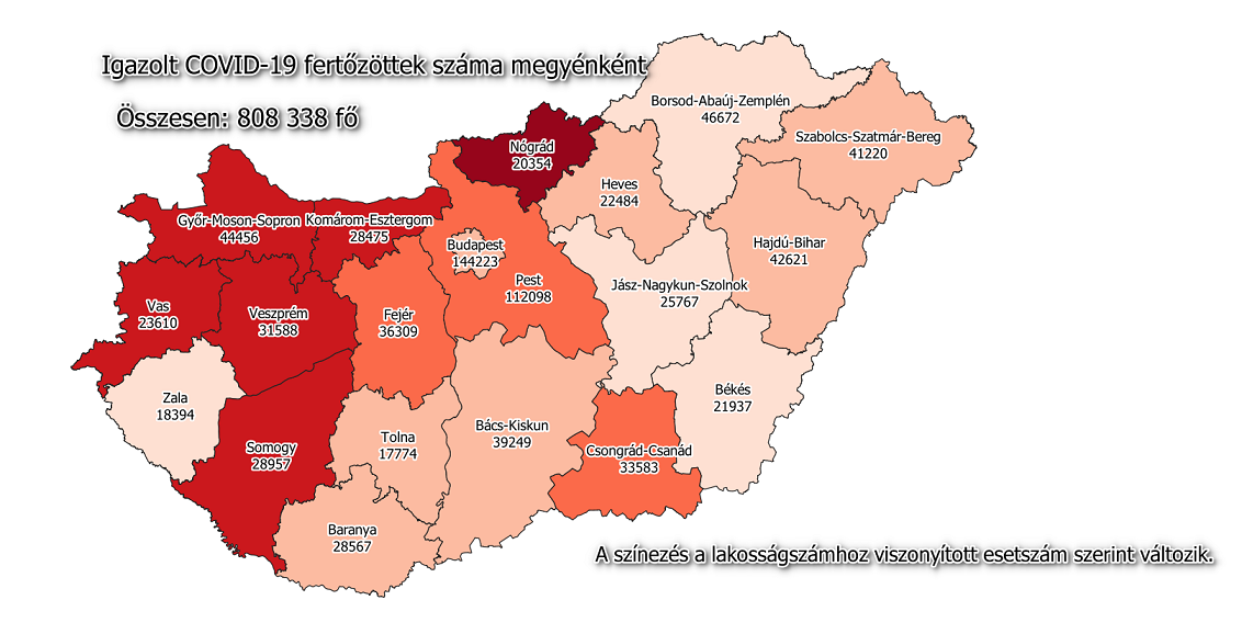 ÍGY ÁLL A KORONAVÍRUS “CSATA”: 44 ÚJ FERTŐZÖTT, 1 HALOTT! Tatabányán 2 új beteg