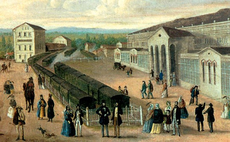 Ezen a napon nyílt meg az ország első vasútvonala