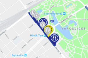 Sávlezárás a Dózsa György úton, több hónapos forgalomkorlátozás Zuglóban