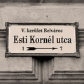 Esti Kornél utcát Budapestnek