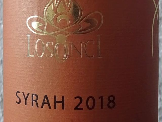Tegnap ittam - Losonci Syrah 2018