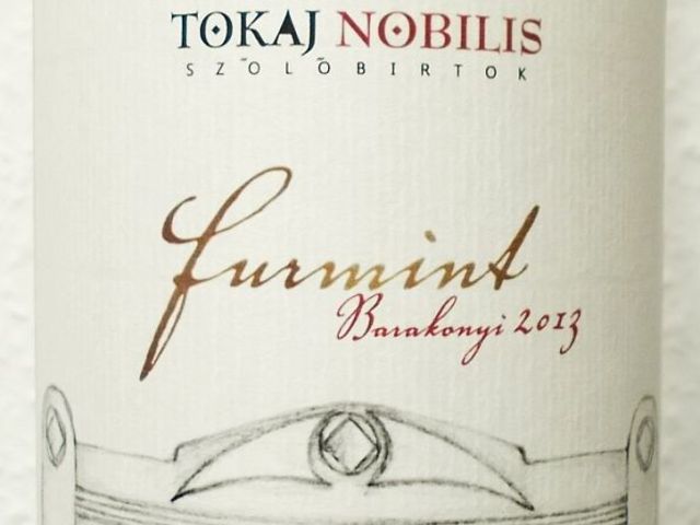 Tegnap ittam - Tokaj Nobilis Barakonyi Furmint 2013