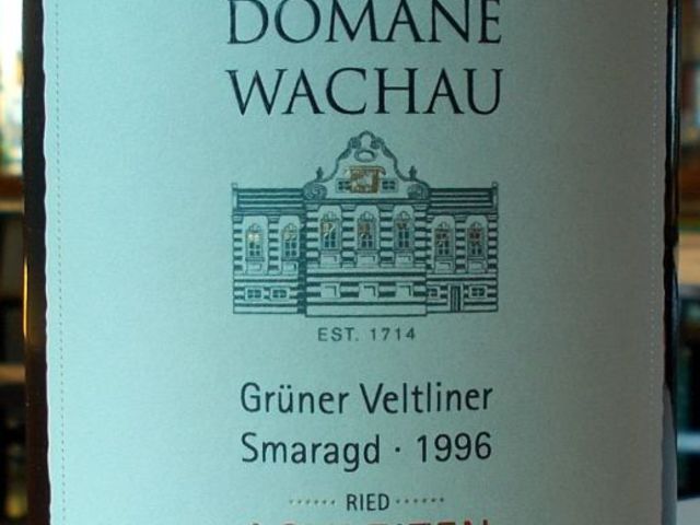 A zöldveltelini mennybemenetele - Domäne Wachau Achleiten Grüner Veltliner Smaragd 1996