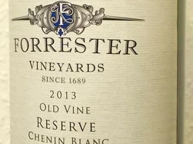 Tegnap ittam - Ken Forrester Vineyards Old Vine Reserve Chenin Blanc 2013