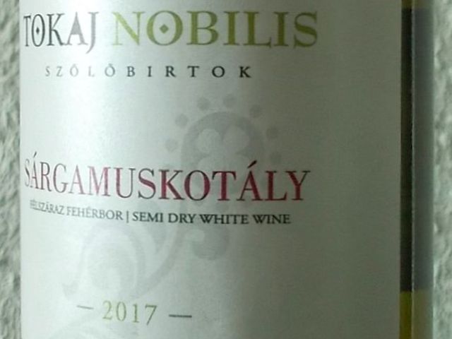Tegnap ittam - Tokaj Nobilis Sárgamuskotály 2017