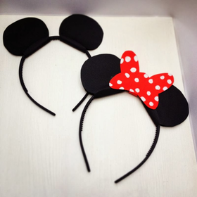 Mickey és Minnie egér fülek farsangra sk.