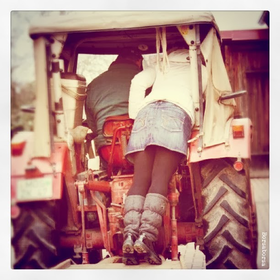 Traktoros lány leszek idén!
