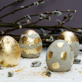 Törésbiztos tojás húsvétra, betonból!