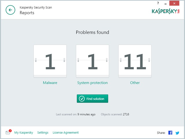 Megérkezett a Kaspersky Security Scan legfrissebb verziója