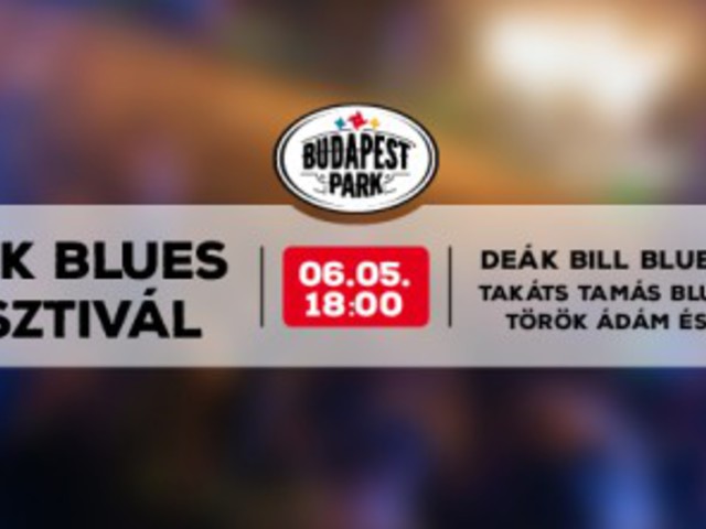 Blues fesztivál és Rúzsa Magdi a Parkban