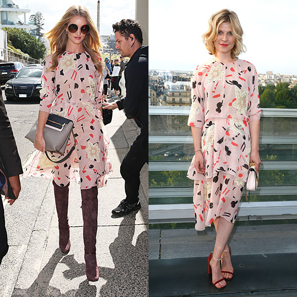 Rosie Huntington-Whiteley és Clemence Poesy