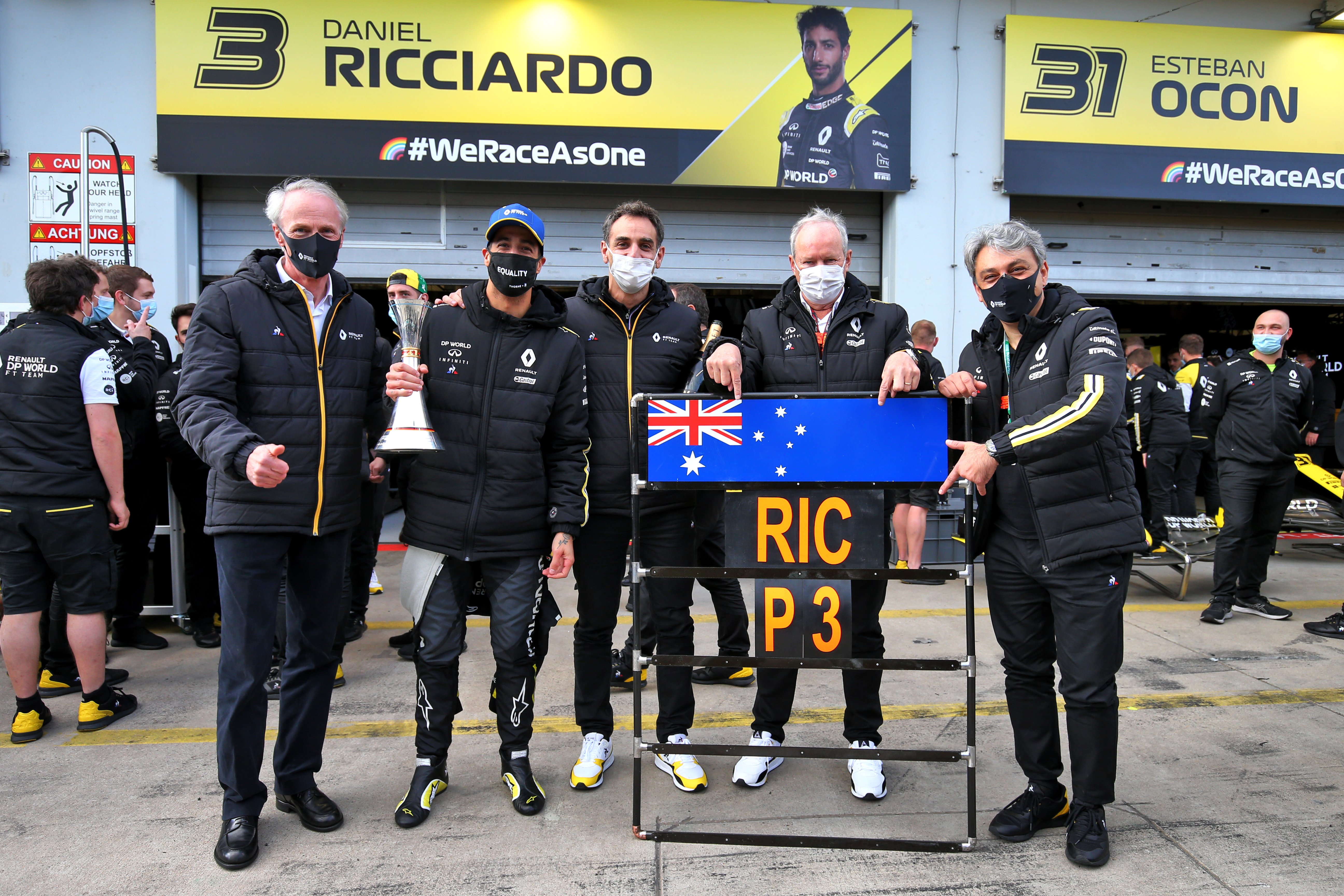 F1: Ricciardo behajtotta a tetoválást volt főnökén