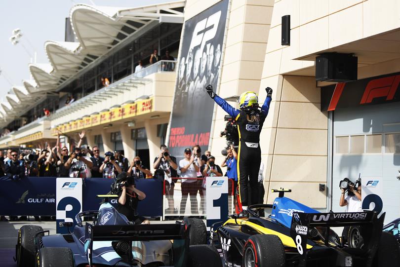 F2 - A LECLERC-TAKTIKÁVAL HÚZTA BE A BAHREINI SPRINTET GHIOTTO