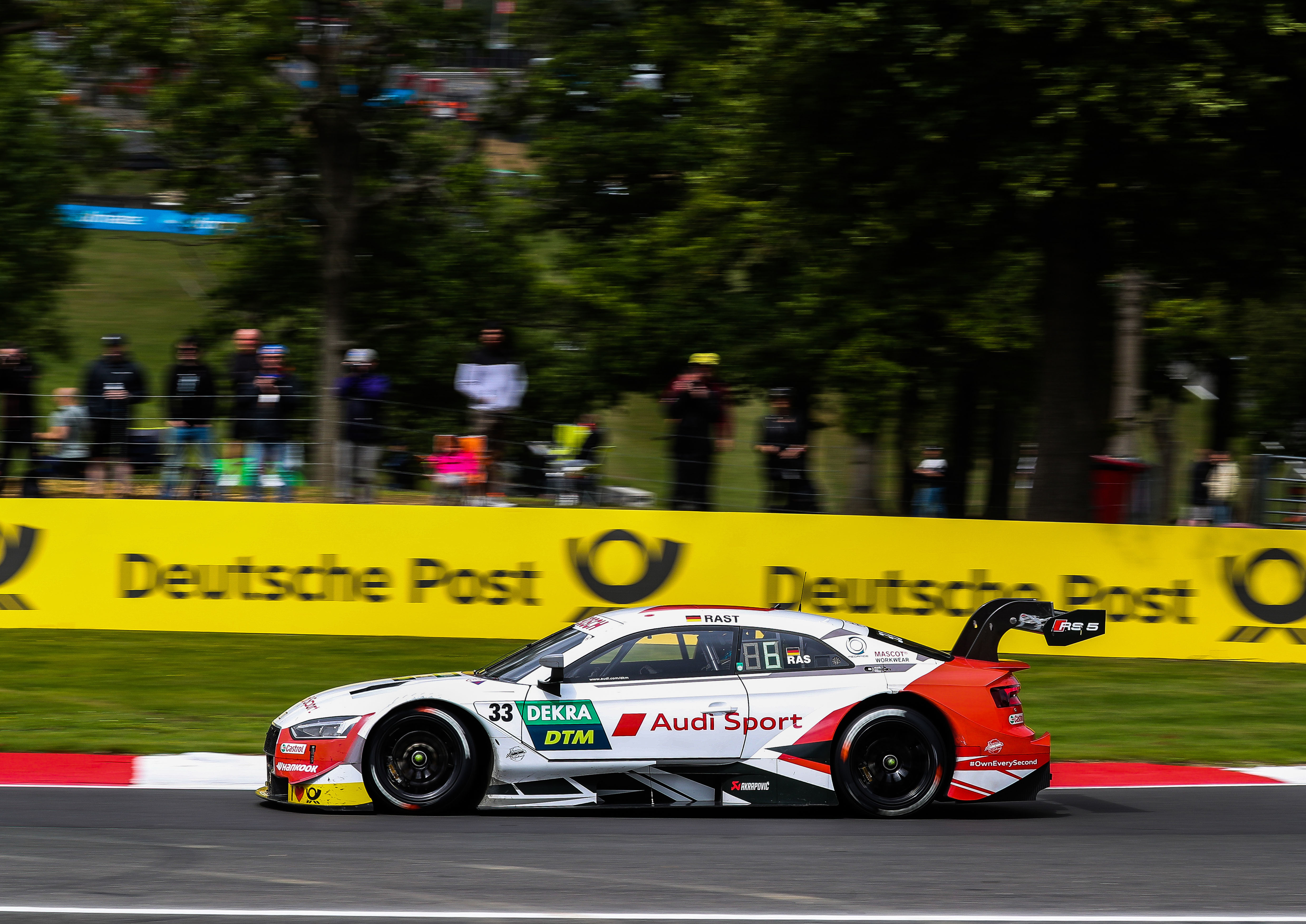 DTM: Az Audi lemészárolta a mezőnyt a vasárnapi időmérőn, Rasté a pole