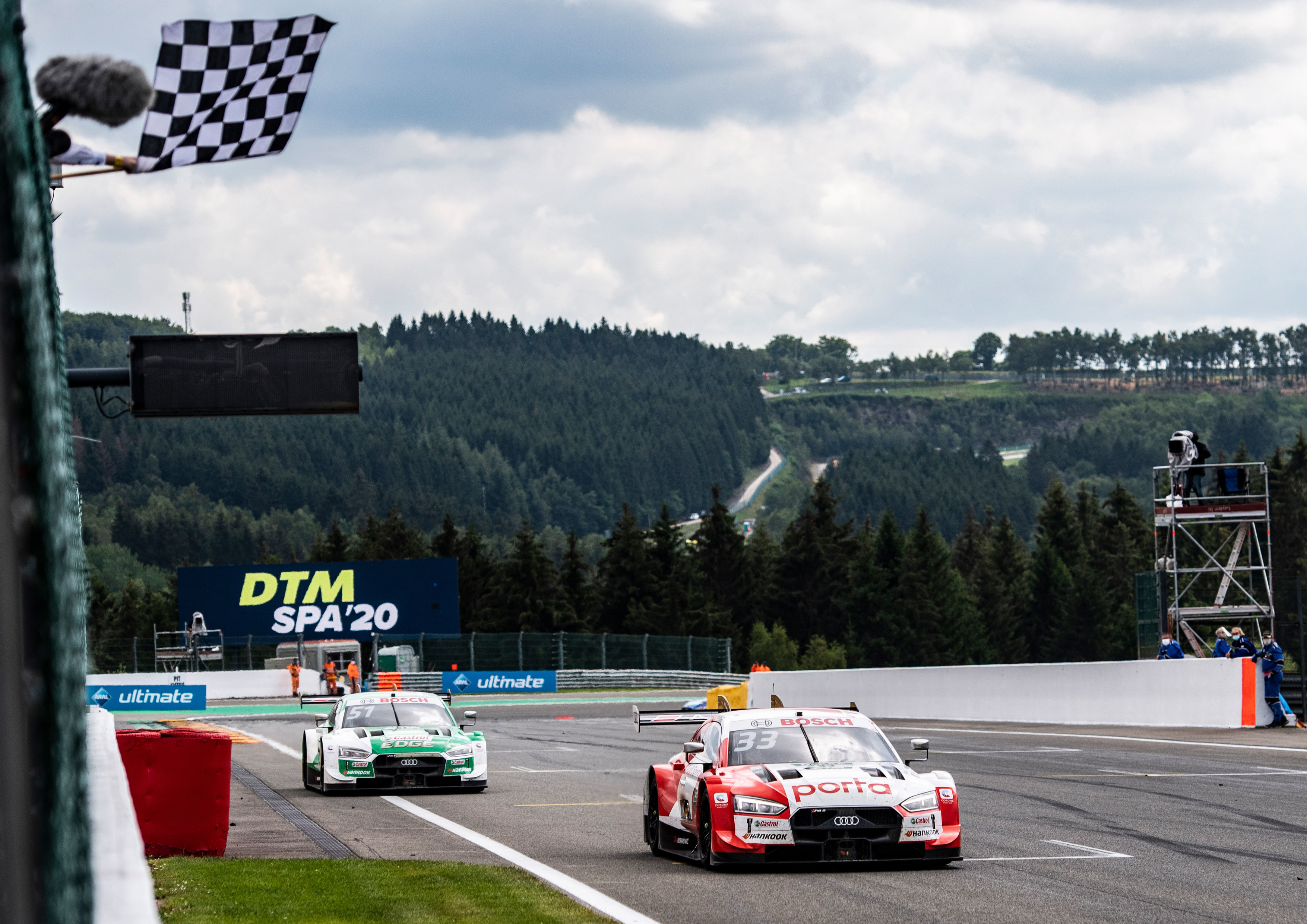 DTM: Totális Audi-dominancia Spában