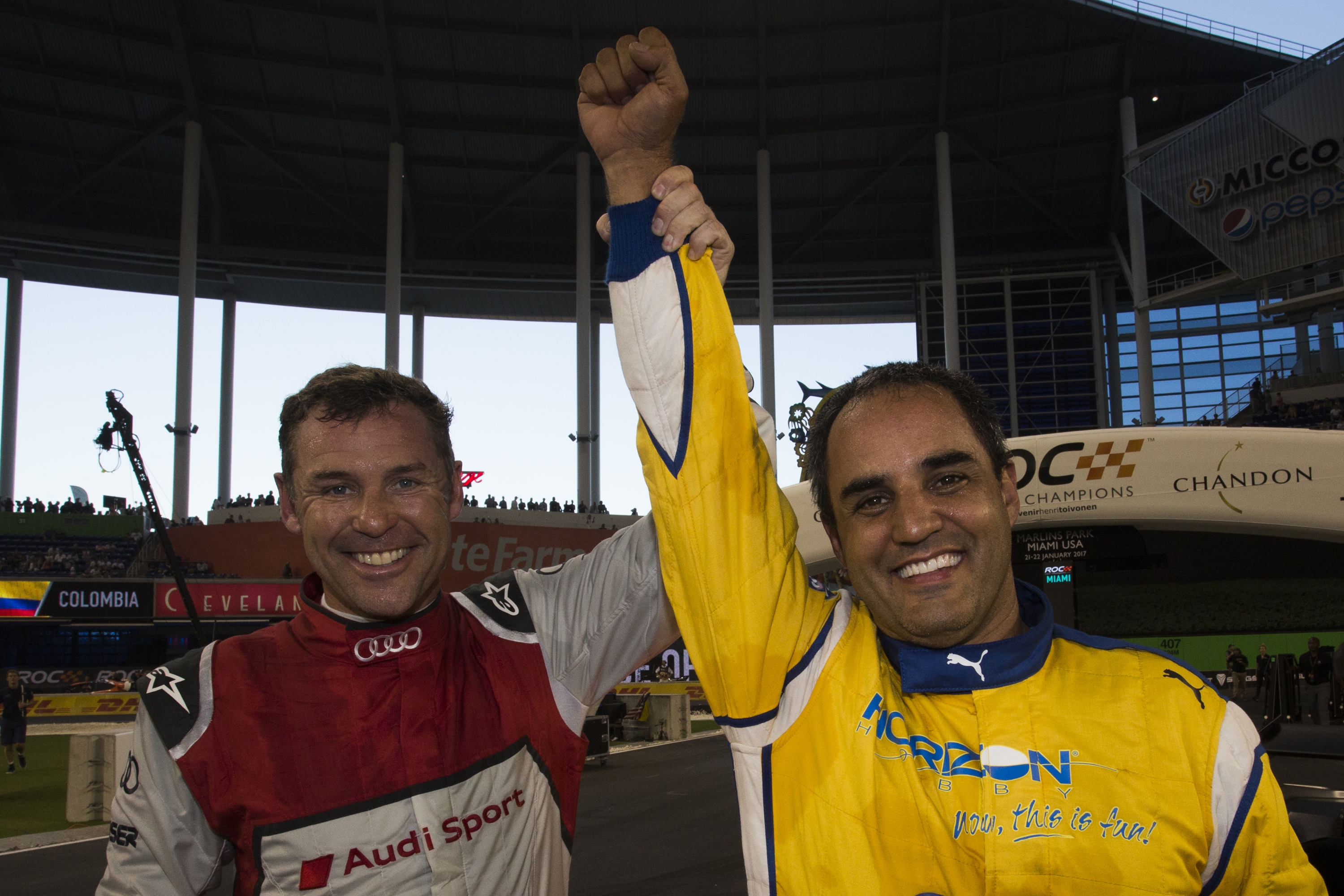 juan-pablo_montoya_col_celebrates_being_crowned_the_champion_of_champions_with_runner_up_tom_kristensen_dnk_during_the_race_of_champions_on_saturday_21_january_2017_at_marlins.JPG